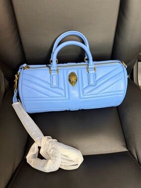 Kurt Geiger London Kensington UJ Quilted Leather Barrel Bag